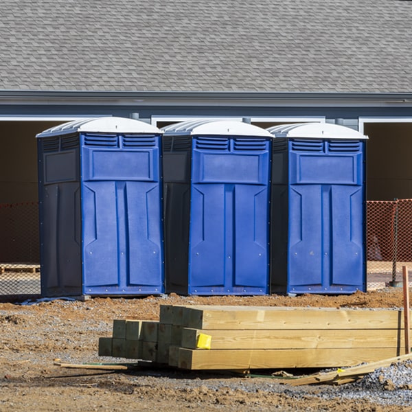 how do you dispose of waste after the porta potties have been emptied in Brackenridge